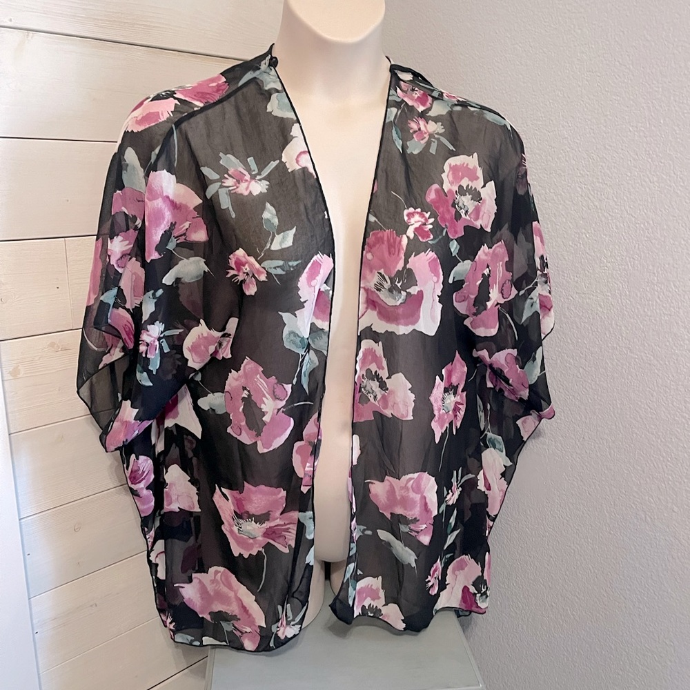 Swimsuit floral coverup